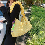 Load image into Gallery viewer, Adjustable Waffle Bubble Shoulder Bag-Showtown