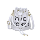 Load image into Gallery viewer, Colorful Drawstring The Bucket Bag Purse With Logo-Showtown