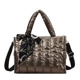 Load image into Gallery viewer, Custom Large Puffer Bag Quilted Bag-Showtown