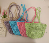 將圖片載入圖庫檢視器 Designer Straw Shoulder Bag For Summer-Showtown