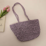 將圖片載入圖庫檢視器 Designer Straw Shoulder Bag For Summer-Showtown