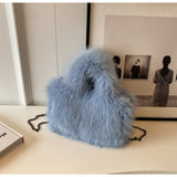 Carica l&#39;immagine nel visualizzatore di Gallery, Eco Friendly Faux Fur Tote Bags-Showtown