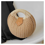 이미지를 갤러리 뷰어에 로드 , Green Woven Straw Clutch Purse -Showtown