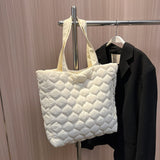 画像をギャラリービューアに読み込む, Large Capacity Puffer Tote Bag-Showtown