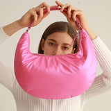 Load image into Gallery viewer, Lightweight Crescent Puffer Underarm Bag-Showtown