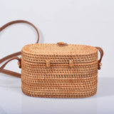 Load image into Gallery viewer, Natural Neo Box Brown Rattan Bags-Showtown