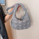 Load image into Gallery viewer, Nylon Puffer Shoulder Tote Bag-Showtown