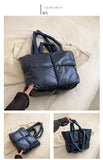 이미지를 갤러리 뷰어에 로드 , Tote Puffer Bag-Showtown