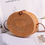 Carica l&#39;immagine nel visualizzatore di Gallery, Summer Beach Rattan Bag Crossbody-Showtown