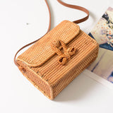 Load image into Gallery viewer, Summer Women&#39;S Rattan Bag Purses With Leather Strap-Showtown