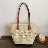 Load image into Gallery viewer, Vintage Women&#39;S Woven Straw Handbags-Showtown