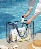 Load image into Gallery viewer, Waterproof Clear Pvc Beach Bag-Showtown