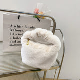 Load image into Gallery viewer, Winter Plush Warm Clutch Hand Bags Tote Bag-Showtown