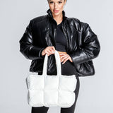 Load image into Gallery viewer, Winter Quilted Puffy Puffer Shoulder Tote Bags-Showtown