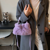 画像をギャラリービューアに読み込む, Winter Women Faux Fur Crossbody Bag-Showtown