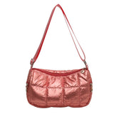 將圖片載入圖庫檢視器 Women Bling Puffer Swing Bag-Showtown