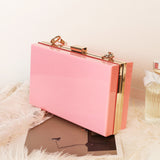 Cargar imagen en el visor de la galería, Women Evening Box Clear Acrylic Clutch Bag ,Acrylic Purse-Showtown