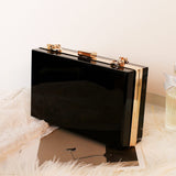 Load image into Gallery viewer, Women Evening Box Clear Acrylic Clutch Bag ,Acrylic Purse-Showtown