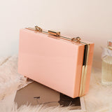 Cargar imagen en el visor de la galería, Women Evening Box Clear Acrylic Clutch Bag ,Acrylic Purse-Showtown