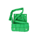 Load image into Gallery viewer, Woven Puffer Sling Bag with Purse-Showtown