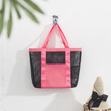 이미지를 갤러리 뷰어에 로드 , Colorful PVC Net Tote Beach Bag-Showtown