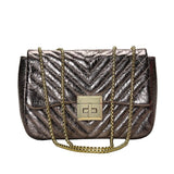 Load image into Gallery viewer, Diamond Lattice Purses And Chain Handbags-Showtown
