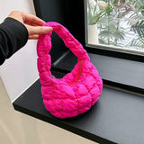 画像をギャラリービューアに読み込む, Nylon Soft Small Mini Puffer Bag Handbag-Showtown