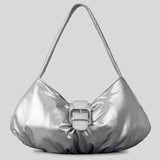 Load image into Gallery viewer, Pleated Underarm Puffer Shoulder Bag - Showtown